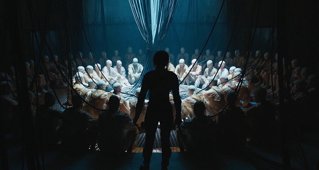 Filmstill of Ghost in the Shell - Prayer Room