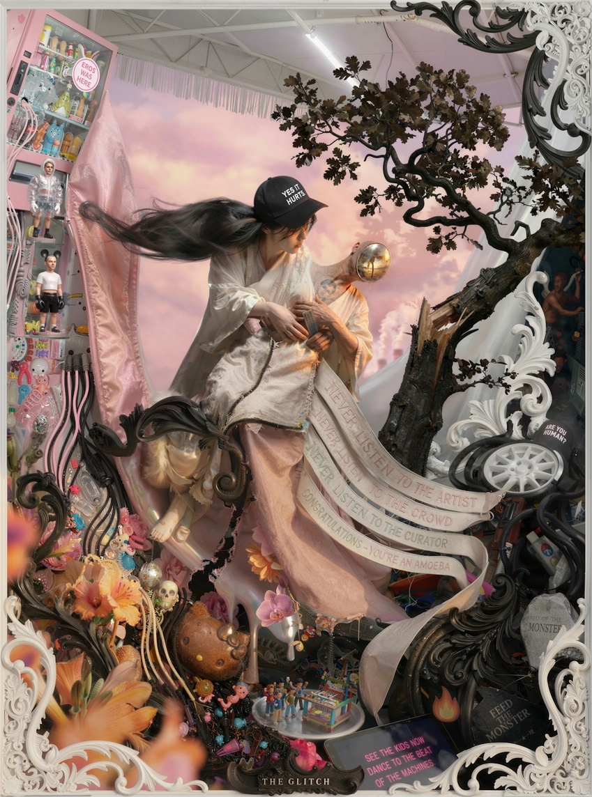 ZEITGEIST #5 - full color textile print
