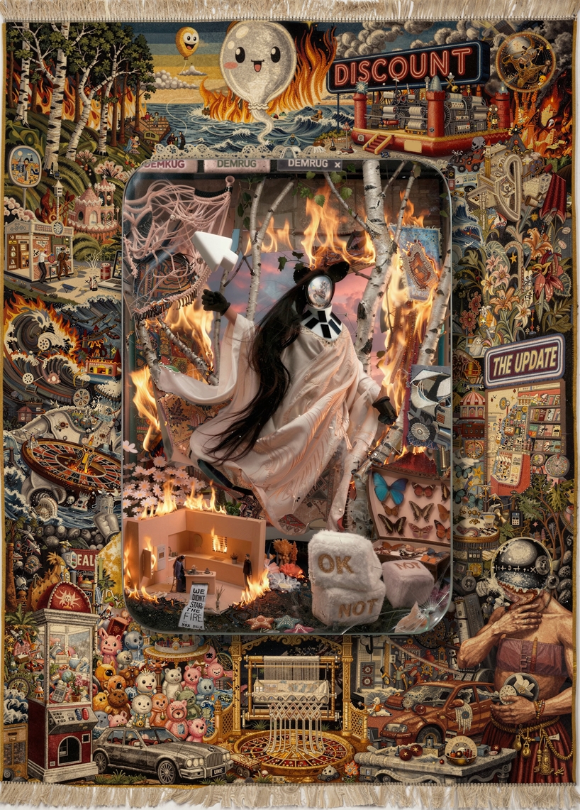 ZEITGEIST #7 - full color textile print