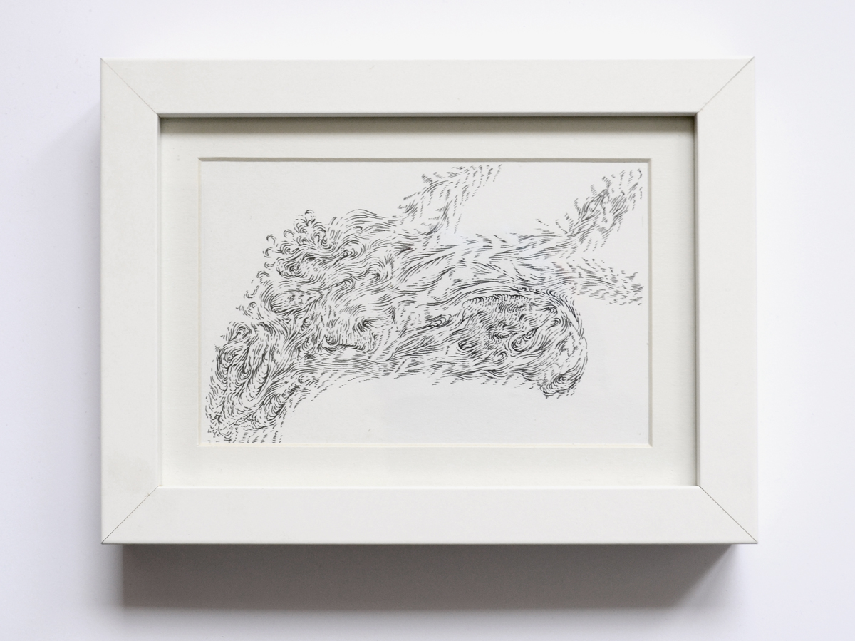 a sequence of turbulence 3/4 - micro series - 100x150 mm