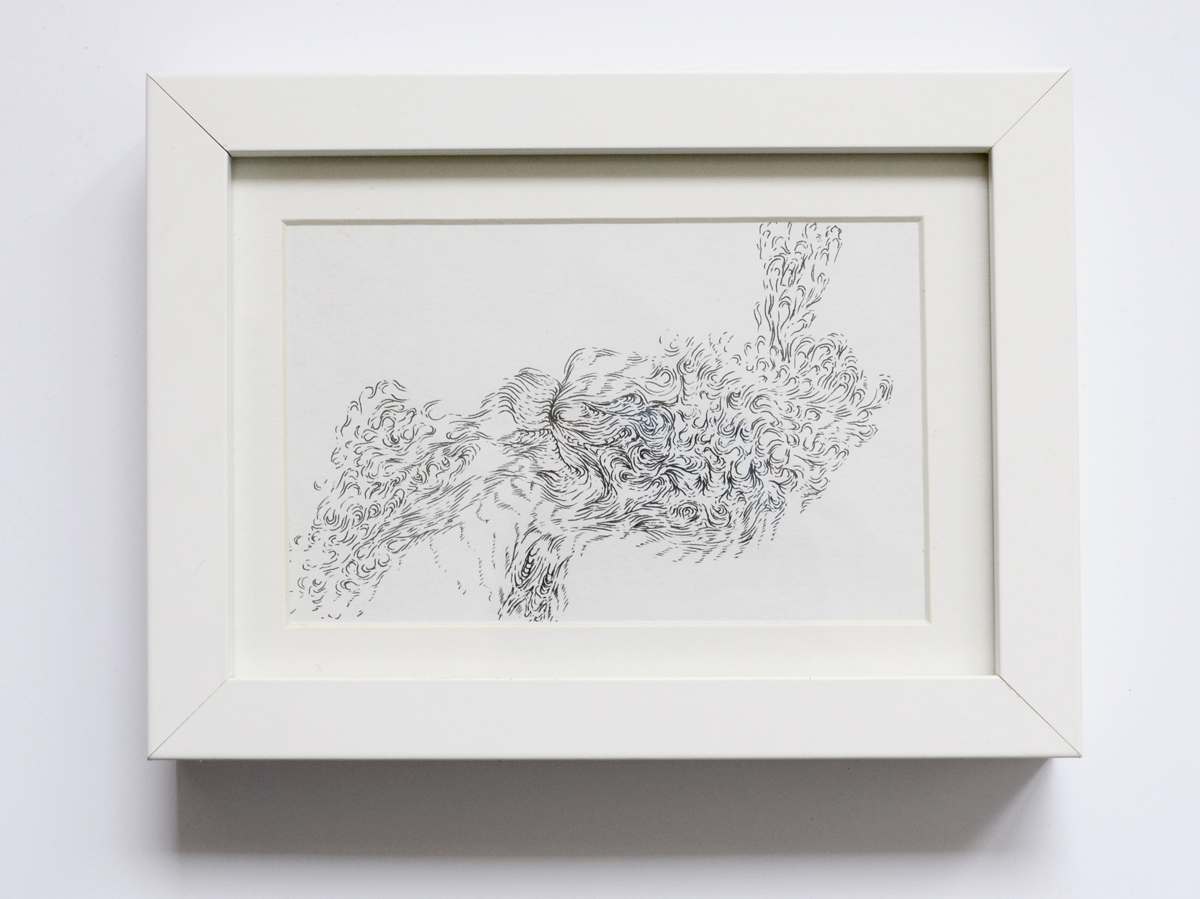 a sequence of turbulence 4/4 - micro series - 100x150 mm